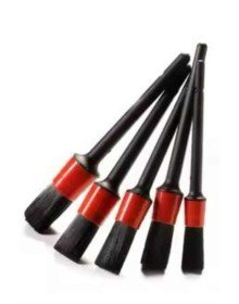 5 Adet Oto Detaylı Temizleyici Araç İçi Temizlik Fırça Seti Koltuk Döşeme Kapı Toz Alma Fırçası