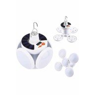 5 Kanatlı Bahçe Aydınlatma Led Askılı Solar Güneş Enerji Usb Sarjlı