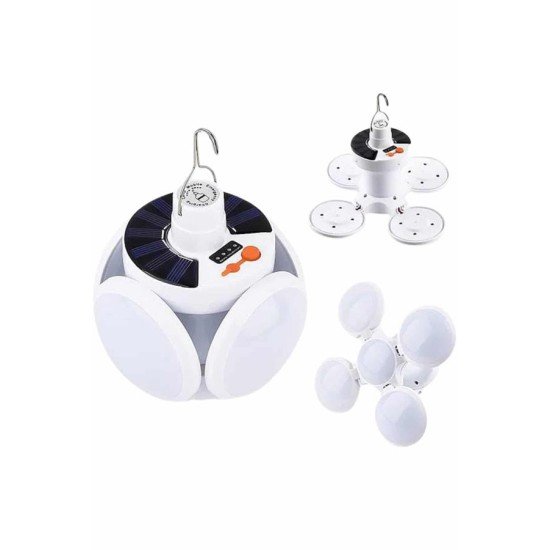 5 Kanatlı Bahçe Aydınlatma Led Askılı Solar Güneş Enerji Usb Sarjlı 5 Kanatlı Bahçe Aydınlatma Led Askılı Solar Güneş Enerji Usb Sarjlı