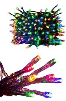 5 Metre Ampul LED Işık Renkli RGB Çok Renkli Led Aydınlatma