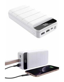 50.000 Mah Powerbank Turbo Hızlı Led Göstergeli Android İOS Uyumlu Taşınabilir Askılı