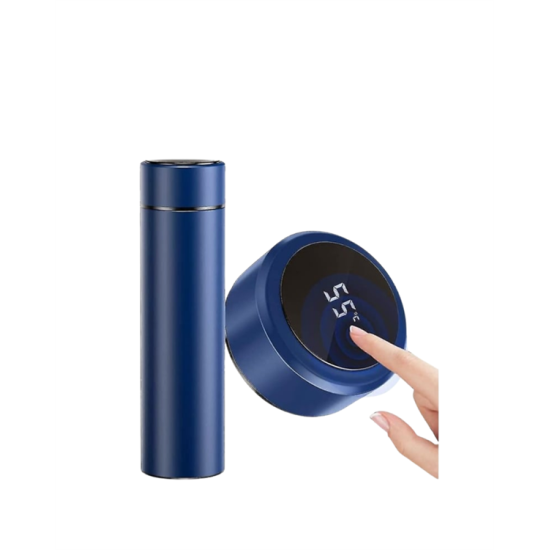 LED Sıcaklık Ölçerli 250 ml Yalıtımlı Termos Şişe