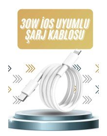 IOS Tüm Serilerle Uyumlu 30W Hızlı Şarj Aleti 11 12 13 14/Pro Max Mini Plus