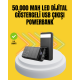 Profesyonel 50.000 mAh Powerbank – Aynı Anda Birden Fazla Cihaz Şarj Eden, Dayanıklı ve Güvenli Taşınabilir Şarj Cihazı