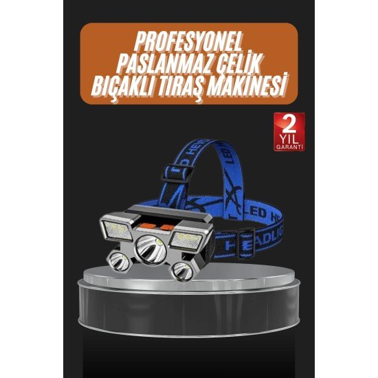 El Feneri Süper Kafa Lambası 4 Modlu 5 Led Kafa Feneri El Feneri Süper Kafa Lambası 4 Modlu 5 Led Kafa Feneri