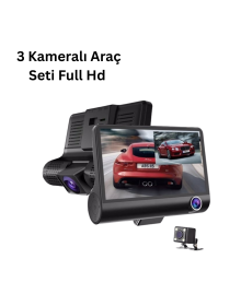 3 Kameralı Araç DVR