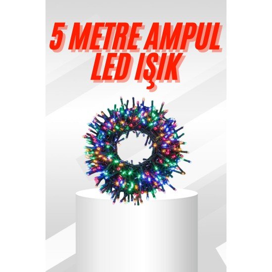 Karışık Renk Pilli Led Işık Çok Fonksiyonlu Enerji Tasarruflu 5 Metre Karışık Renk Pilli Led Işık Çok Fonksiyonlu Enerji Tasarruflu 5 Metre