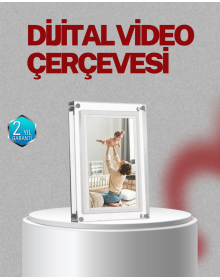 Slayt Gösterisi Özellikli 7 İnç IPS Dijital Çerçeve – Anılarınızı Hareketlendirin