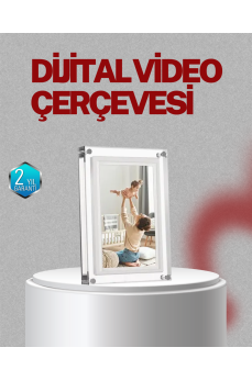 Slayt Gösterisi Özellikli 7 İnç IPS Dijital Çerçeve – Anılarınızı Hareketlendirin