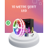 10 Metre Telefon Kontrollü Smart Şerit Led USB RGB Kumandalı