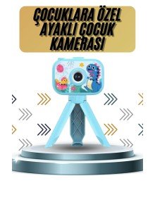 Ayaklı Çocuk Kamerası Tripodlu Mini 1080p Hd Çocuk Kamera