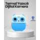Anında Baskı Yapabilen Çocuk Fotoğraf Makinesi Hafıza Kart Destekli