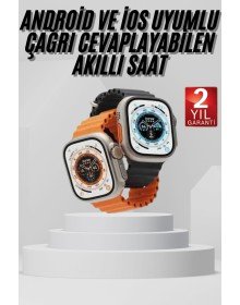 Akıllı Saat Amoled Ekran Bluetooth Bağlantılı Özel Tasarım Unısex