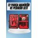 Deri Çantalı Siyah Paslanmaz Çelik 17 Parça Manikür Pedikür Seti Deri Çantalı Siyah Paslanmaz Çelik 17 Parça Manikür Pedikür Seti