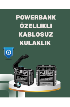 Yüksek Ses Kaliteli Kablosuz Bluetooth Kulaklık Suya Dayanıklı