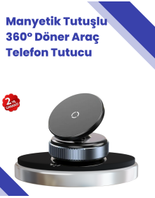 Araç İçi Telefon Tutucu Güçlü Manyetik Vakumlu Model