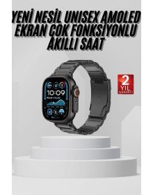 Akıllı Saat Arama Konuşma GPS ve NFC Özelliği 3 Kordonlu Amoled Ekran