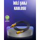 Evrensel Uyumluluklu Dayanıklı Metal Başlıklı Hızlı Şarj Kablosu