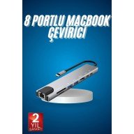8 Port Çoklayıcı Macbook Ile Uyumlu Çoğaltıcı Type-C dönüştürücü TF SD kart 8 Port Çoklayıcı Macbook Ile Uyumlu Çoğaltıcı Type-C dönüştürücü TF SD kart