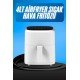 Hava Fritözü 4L Airfryer Pratik Uzun Ömürlü Yağsız Pişirme Taşınabilir Hava Fritözü 4L Airfryer Pratik Uzun Ömürlü Yağsız Pişirme Taşınabilir