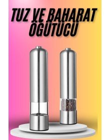 Tuz Baharat Öğütücü Otomatik Baharat Değirmeni Uzun Ömürlü Pratik