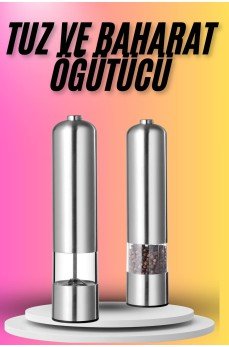 Tuz Baharat Öğütücü Otomatik Baharat Değirmeni Uzun Ömürlü Pratik