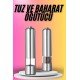 Tuz Baharat Öğütücü Otomatik Baharat Değirmeni Uzun Ömürlü Pratik