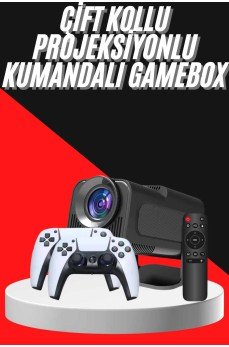 Retro Video Oyunu Konsolu Android Tv El Oyun Konsolu WIFI Taşınabilir Projeksiyon Cihazı