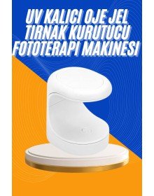 Protez Tırnak Kurutucu Kalıcı Oje Led Oje Kurutucu UV Işınlı Taşınabilir