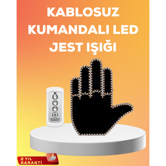 Kompakt Tasarımlı LED Jest Işığı – Selam ve Teşekkür Modları Kompakt Tasarımlı LED Jest Işığı – Selam ve Teşekkür Modları