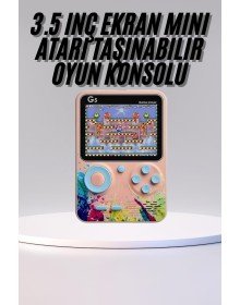 Game Box Mini 500 Adet Retro Oyun Taşınabilir Oyun Konsolu