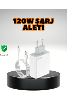 120 Watt Ultra Hızlı Şarj Seti Realme 7 8 9 Pro Uyumlu