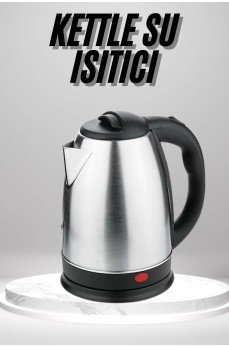 Su Isıtıcı 220 - 240 V Paslanmaz Çelik Kettle Uzun Ömürlü 2000 Watt