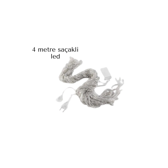 SAÇAKLI 4 METRE PERDE LED SAÇAKLI 4 METRE PERDE LED