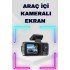 2 İnç Araç İçi Kameralı Ekran 1080P Full HD Kaliteli Hafıza Kart Destekli