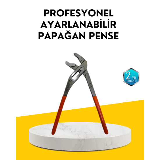 Profesyonel Ayarlı Pense Kurbağacık Ağzı Geniş Açılım Profesyonel Ayarlı Pense Kurbağacık Ağzı Geniş Açılım