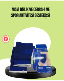 Spor İçin Diz Destek Bandı Anti Kayma Yapısı