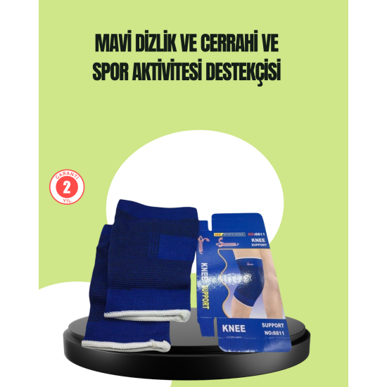 Spor İçin Diz Destek Bandı Anti Kayma Yapısı