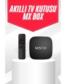 Mx Box Android Tv Media Sound 4K Ultra HD Görüntü Kaliteli
