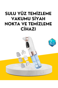 Çok Fonksiyonlu Cilt Bakım Cihazı – Siyah Nokta, Gözenek ve Akne Temizleyici