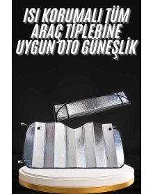 Araç Güneşlik Koruyucu Cam Güneşliği Otomobil Güneşlikleri Katlanabilir
