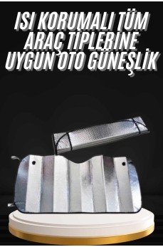 Araç Güneşlik Koruyucu Cam Güneşliği Otomobil Güneşlikleri Katlanabilir