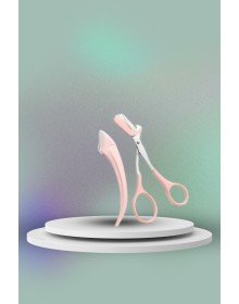 Taraklı Kaş Bıyık Makası Ve Kaş Ustura Seti Kaş Bıyık Tüy Alma Epilasyon Aleti 2'li Set