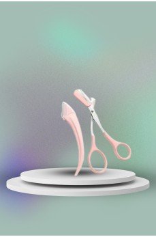 Taraklı Kaş Bıyık Makası Ve Kaş Ustura Seti Kaş Bıyık Tüy Alma Epilasyon Aleti 2'li Set