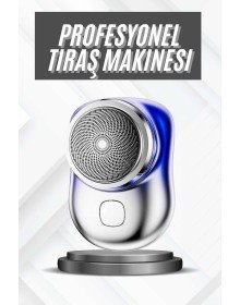 Elektrikli Mini Tıraş Makinesi,Taşınabilir USB Şarjlı Kablosuz Tıraş Makinesi