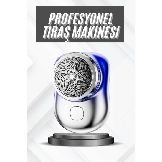 Elektrikli Mini Tıraş Makinesi,Taşınabilir USB Şarjlı Kablosuz Tıraş Makinesi