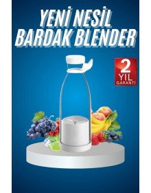 Meyve Sıkacağı Taşınabilir USB Elektrikli Blender Mini
