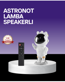 Dekoratif ve Fonksiyonel Astronot Projeksiyon Aydınlatma