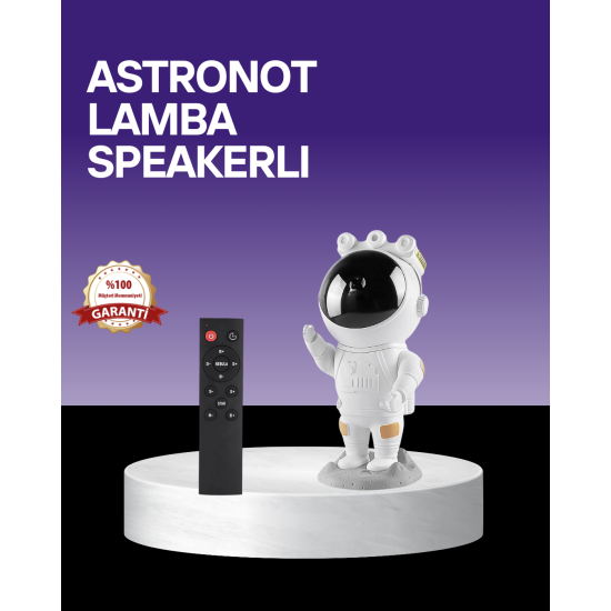 Dekoratif ve Fonksiyonel Astronot Projeksiyon Aydınlatma