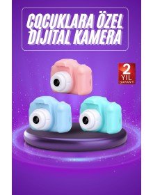 Dijital Fotoğraf Makinesi Çocuk Mini 1080p HD Kaliteli Renkli